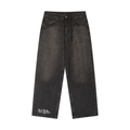 Puff motos Vintage Wash Heavyweight Denim Jeans
