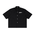 Limited edition puff moto button up dress shirt graffiti edition